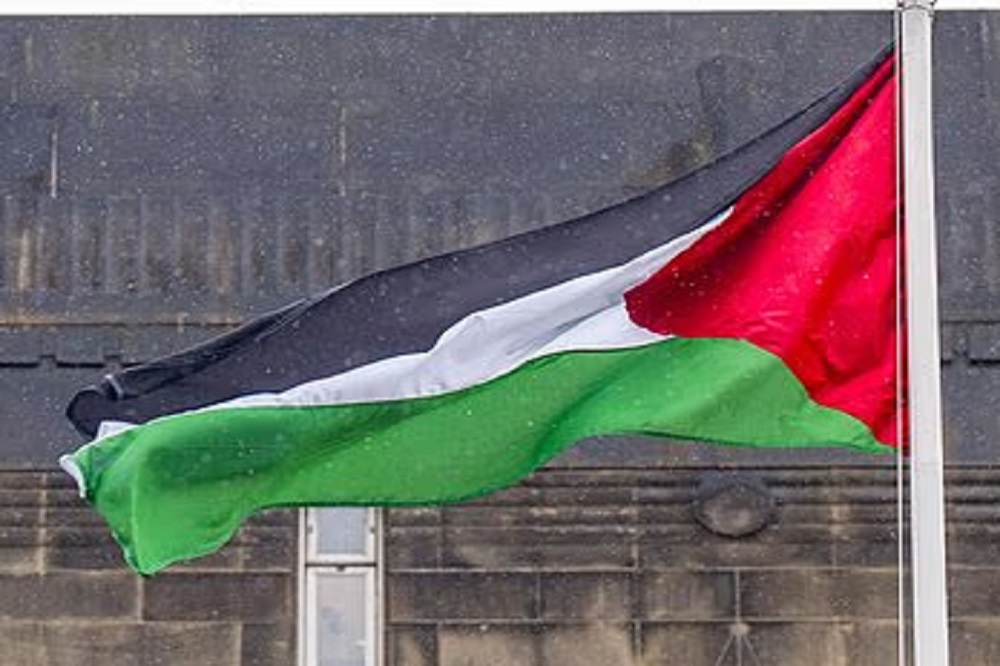 اهتزار پرچم فلسطین در اسکاتلند