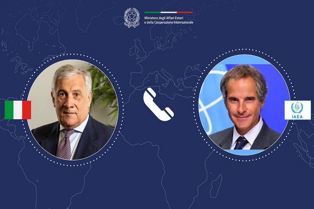 رایزنی وزیر خارجه ایتالیا و گروسی درباره ایران