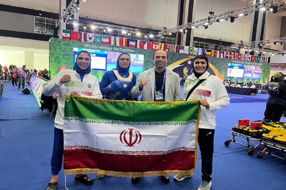 خواهران منصوریان و دریایی قهرمان ووشوی جهان شدند