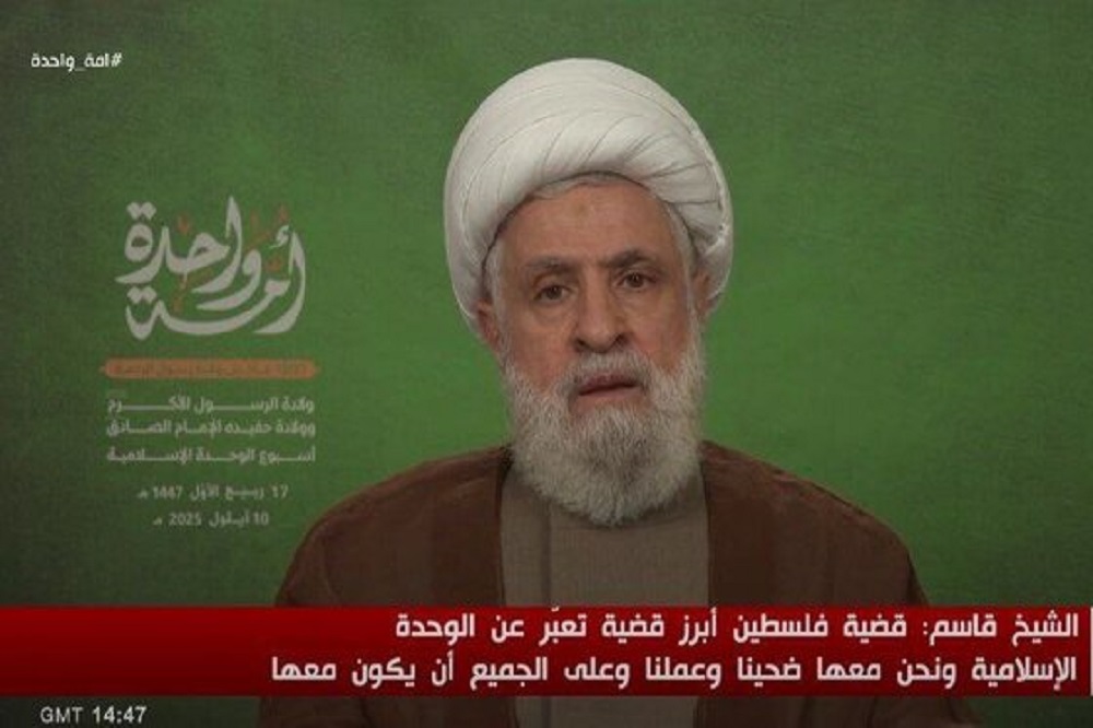 شیخ نعیم قاسم به کشورهای عربی: نوبت شما هم میرسد