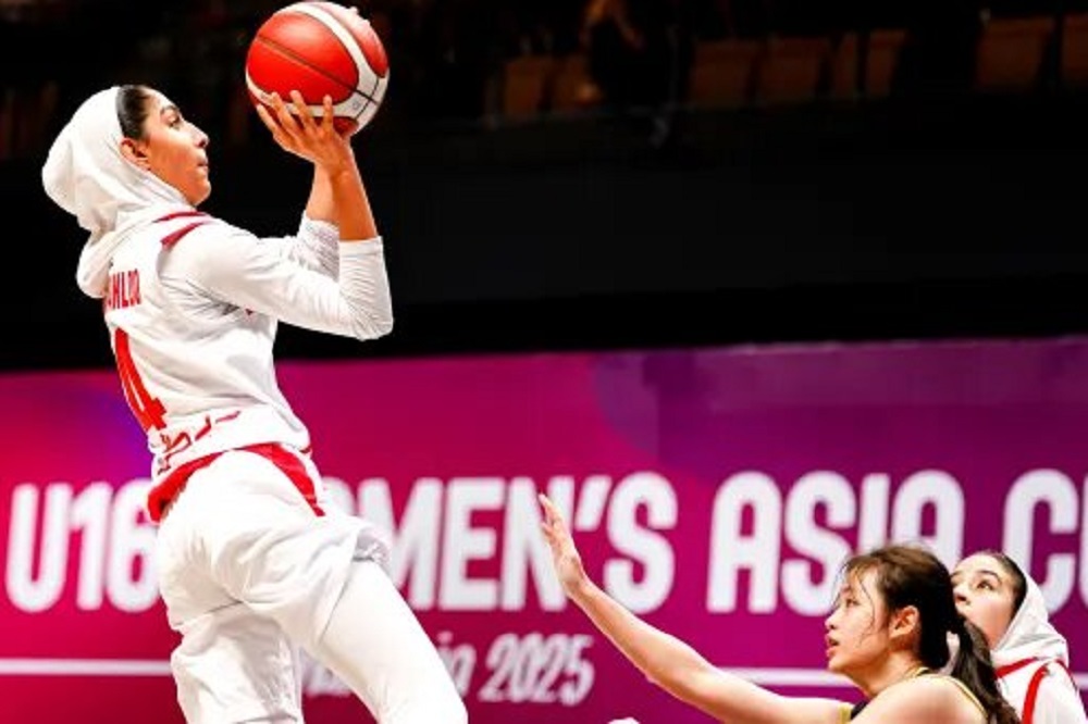 صعود تیم ملی بسکتبال دختران به نیمه نهایی کاپ آسیا