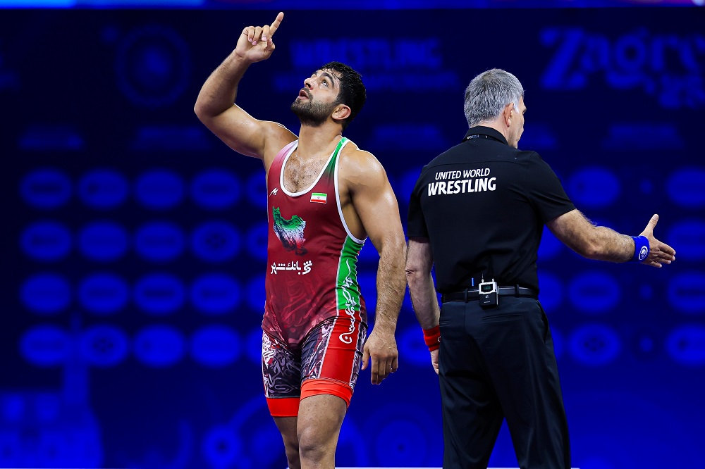 ضرب طلای سوم برای ایران توسط هادی ساروی