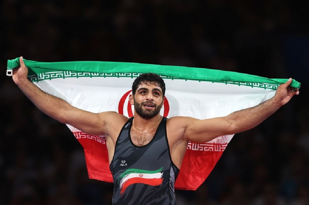 ساروی مدال طلا را به شهدای جنگ ۱۲ روزه تقدیم کرد