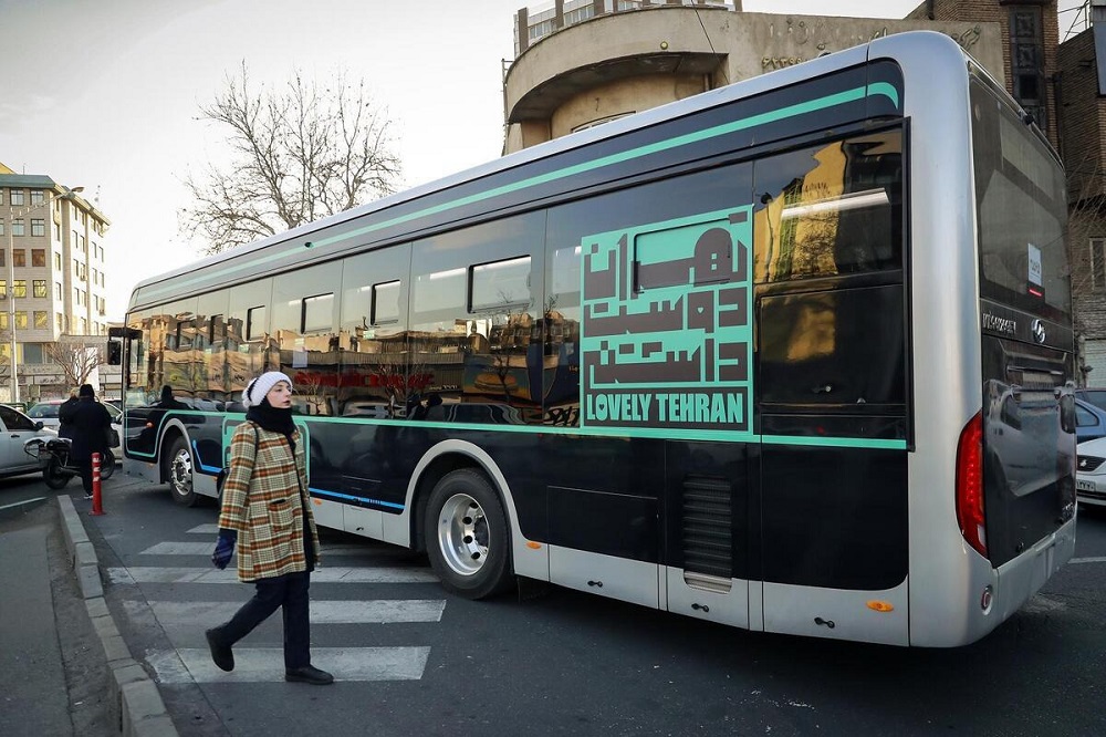 ۳۱۱ اتوبوس برقی مهمان جدید تهرانیها