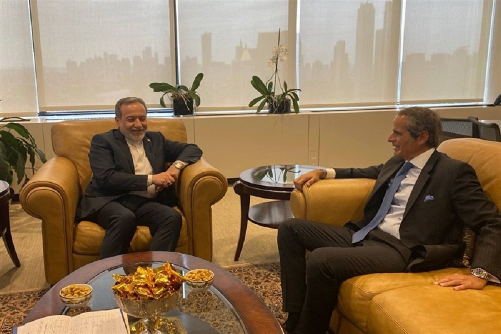 دیدار عراقچی با گروسی در نیویورک