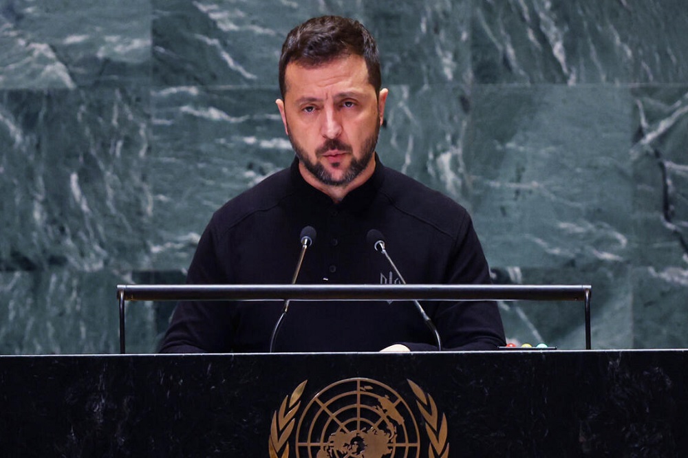 زلنسکی: کارایی نهادها و قوانین بین‌المللی تضعیف شده‌است