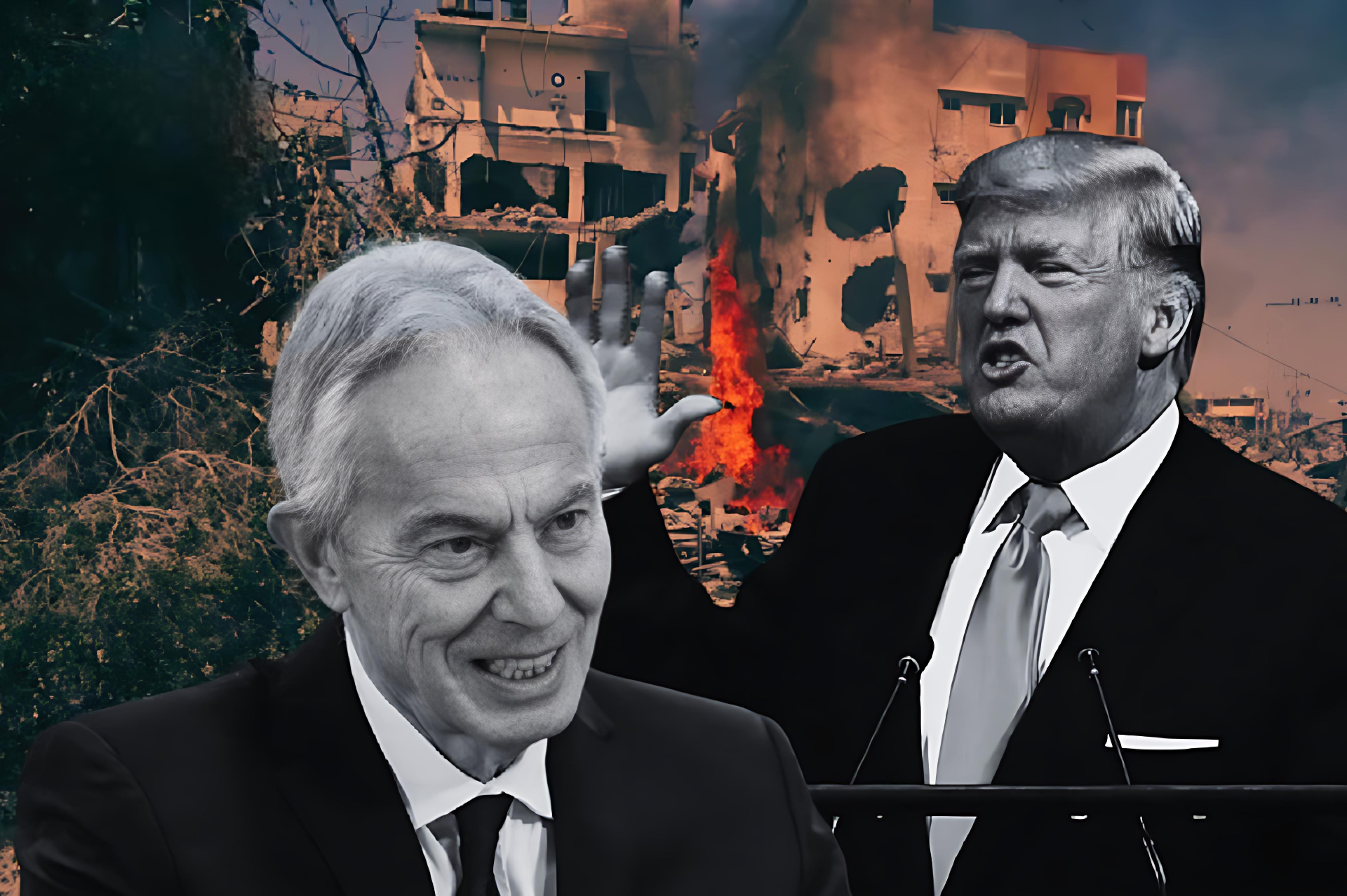 بلر، مهره ترامپ برای طرح جنجالی اداره غزه