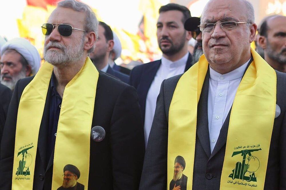 تاکید لاریجانی بر حمایت ایران از مقاومت لبنان