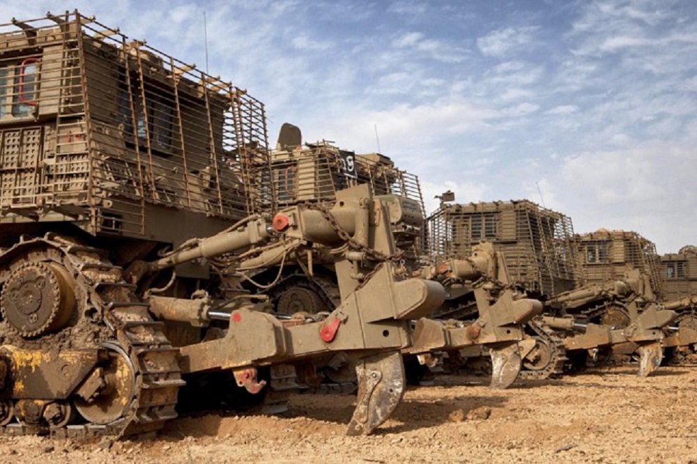 شرکت کاترپیلار، تامینکننده بلدوزهای جنگی اسرائیل