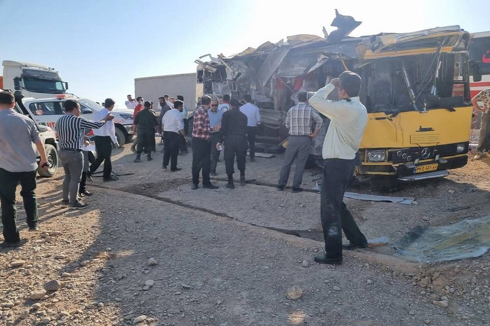 جزئیات جدید از علت تصادف اتوبوس دانشجویان در سمنان