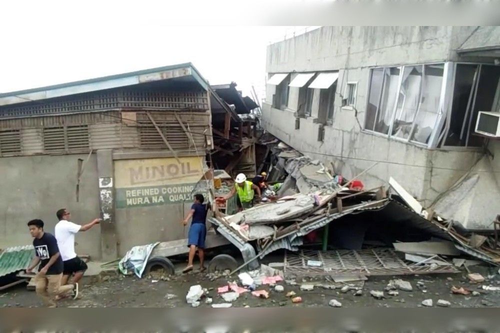 تصاویری از زلزله ۶.۹ ریشتری در فیلیپین