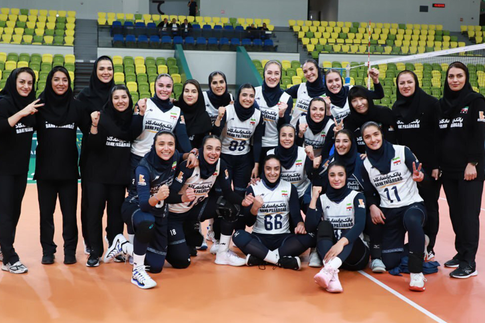 کسب اولین مدال طلای تاریخ والیبال زنان ایران