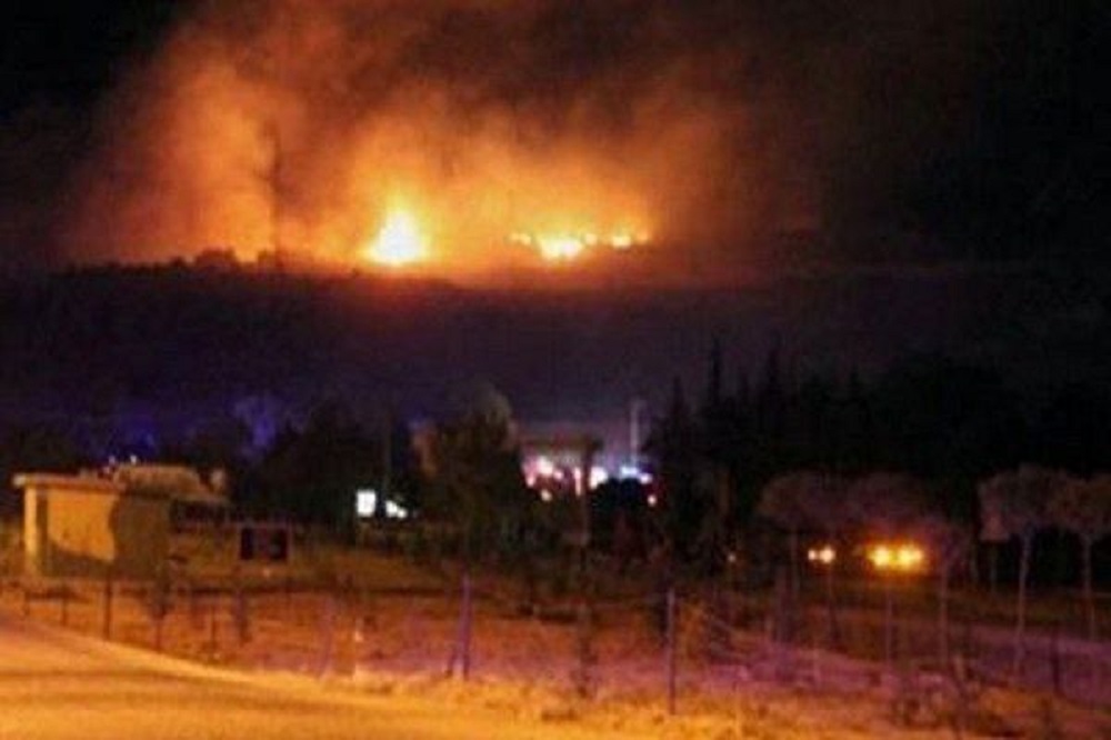 انفجار شدید در ریف دمشق