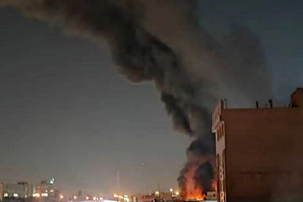 حریق شرق تهران مربوط به انبار ضایعات بود