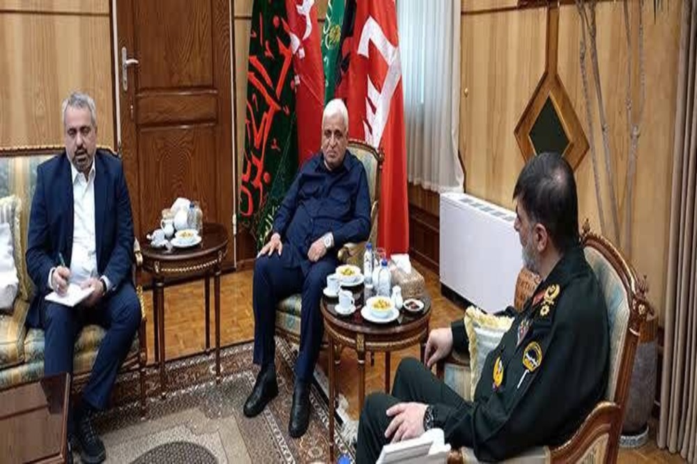 دیدار رئیس الحشد الشعبی عراق با سردار رادان