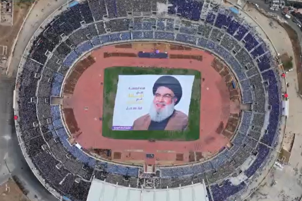 اجتماع ۶۰ هزار نفری در بیروت به یاد شهید سیدحسن نصرالله