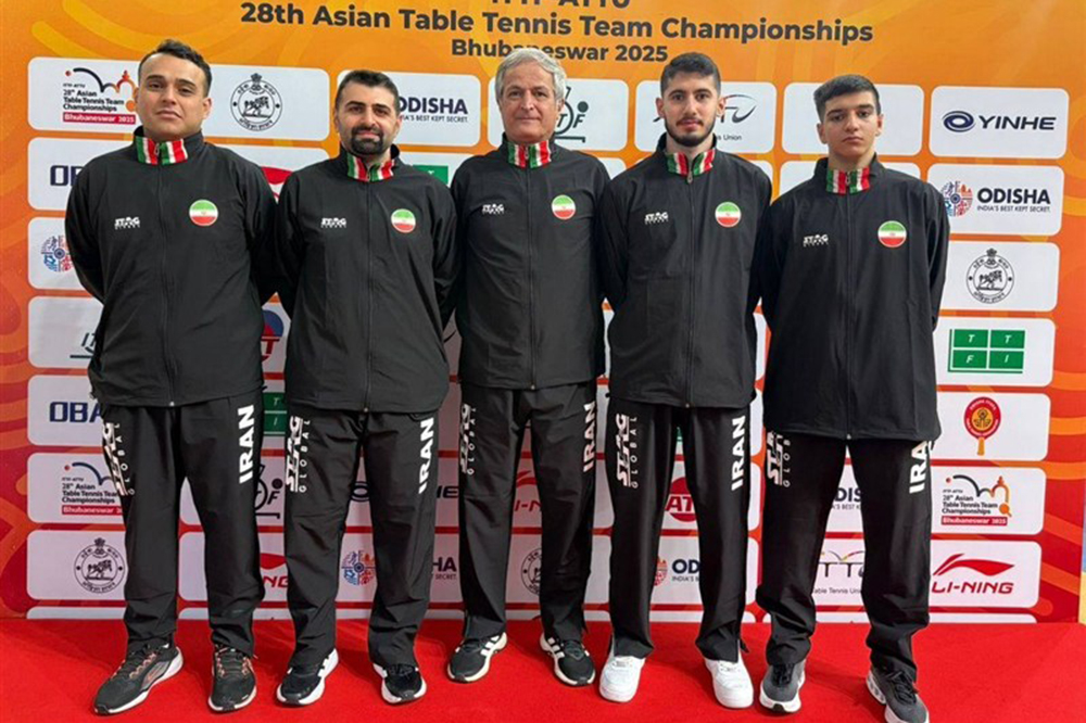 پینگ پنگ مردان ایران سهمیه جهانی گرفت