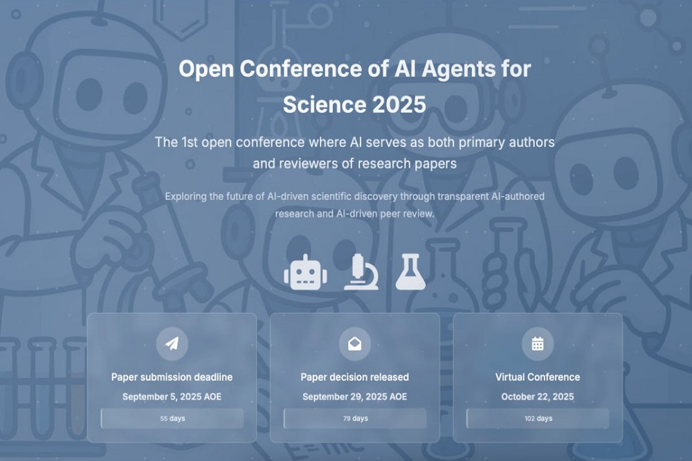 اولین کنفرانس علمی که هوش مصنوعی همه کاره آن است!