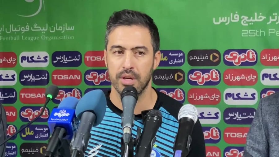 خسرو حیدری: بازی با فجر می‌تواند ما را به صدر جدول نزدیک کند