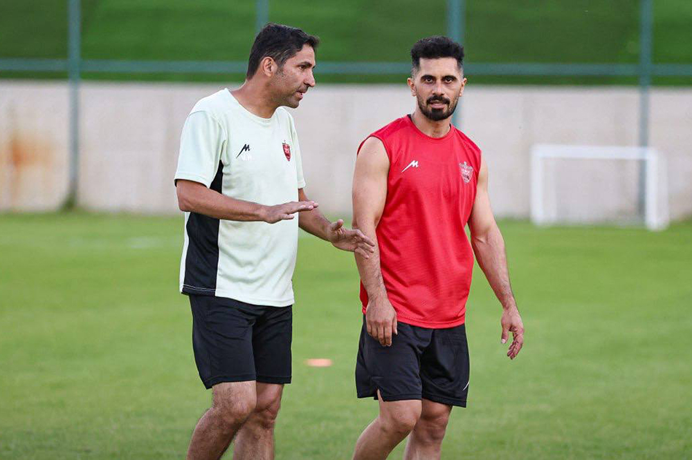 پیام خداحافظی امید عالیشاه به هاشمیان