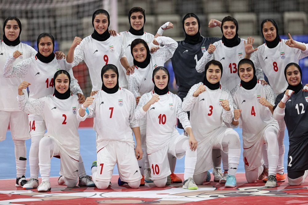 صعود فوتسال دختران ایران به فینال بازی‌های آسیایی جوانان