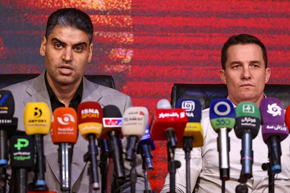 جلسه حدادی و اوسمار در هتل المپیک