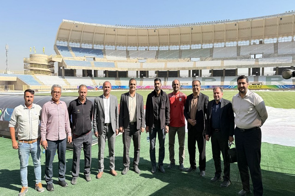 بازدید انصاری از ورزشگاه پارس
