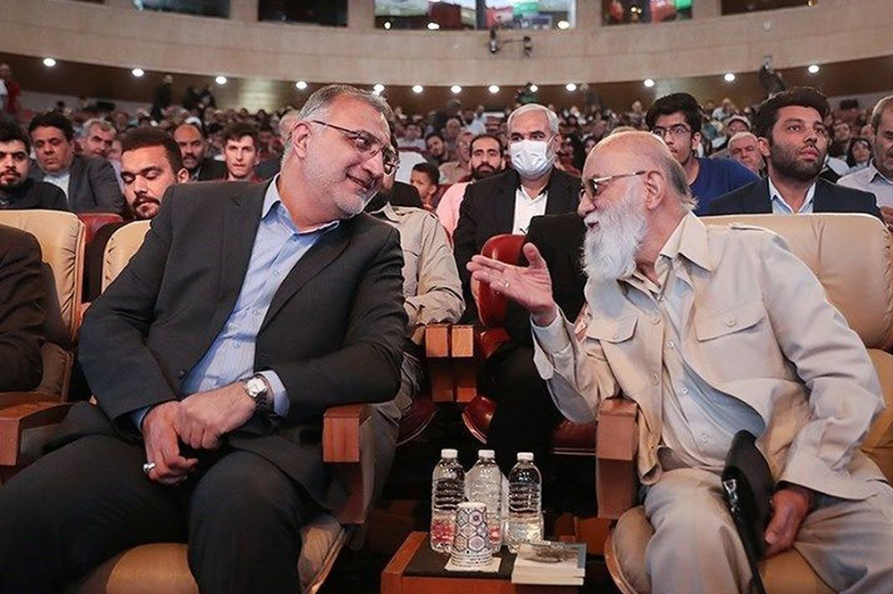 بحث زاکانی و چمران در جلسه شورای شهر