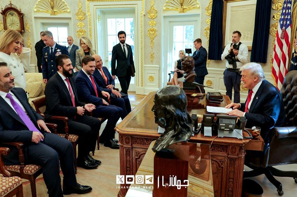 جولانی هم در کلاس ترامپ شرکت کرد!