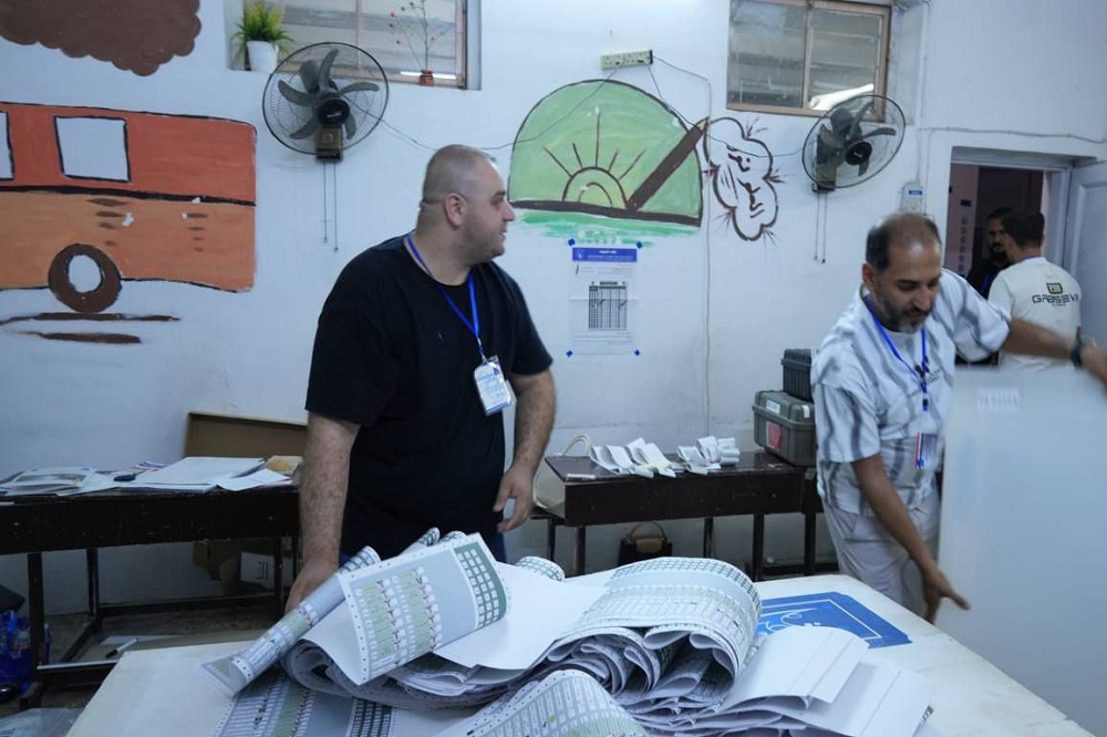 میزان مشارکت در انتخابات پارلمانی عراق از ۵۵ درصد گذشت