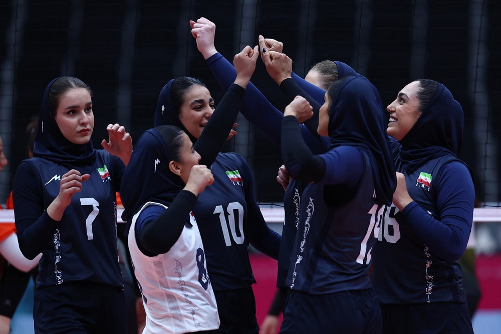 پایان شیرین دختران بلندقامت ایران در ریاض