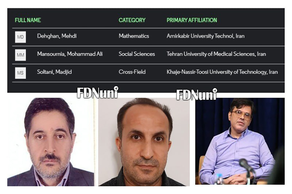 پراستنادهای ایران یک دهم عربستان