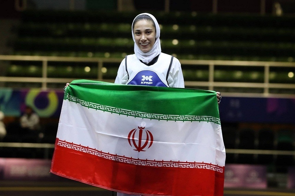 یازدهمین طلای کاروان به تکواندوی زنان رسید