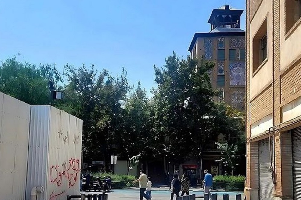 پلمب پروژه ای که در حریم کاخ گلستان ساخته شده بود