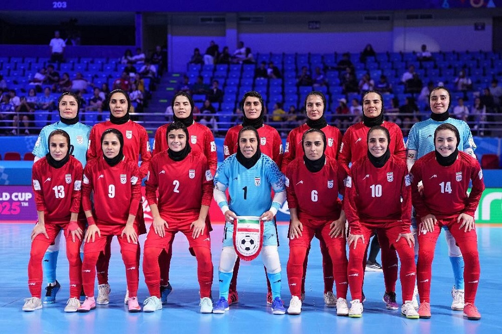 شکست دختران ایران برابر برزیل با تکگل مهسا