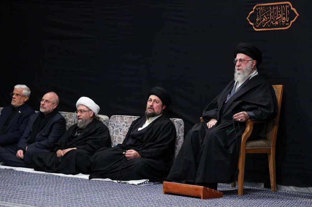 مراسم شام شهادت حضرت زهرا(س) در حسینیهٔ امام خمینی(ره)