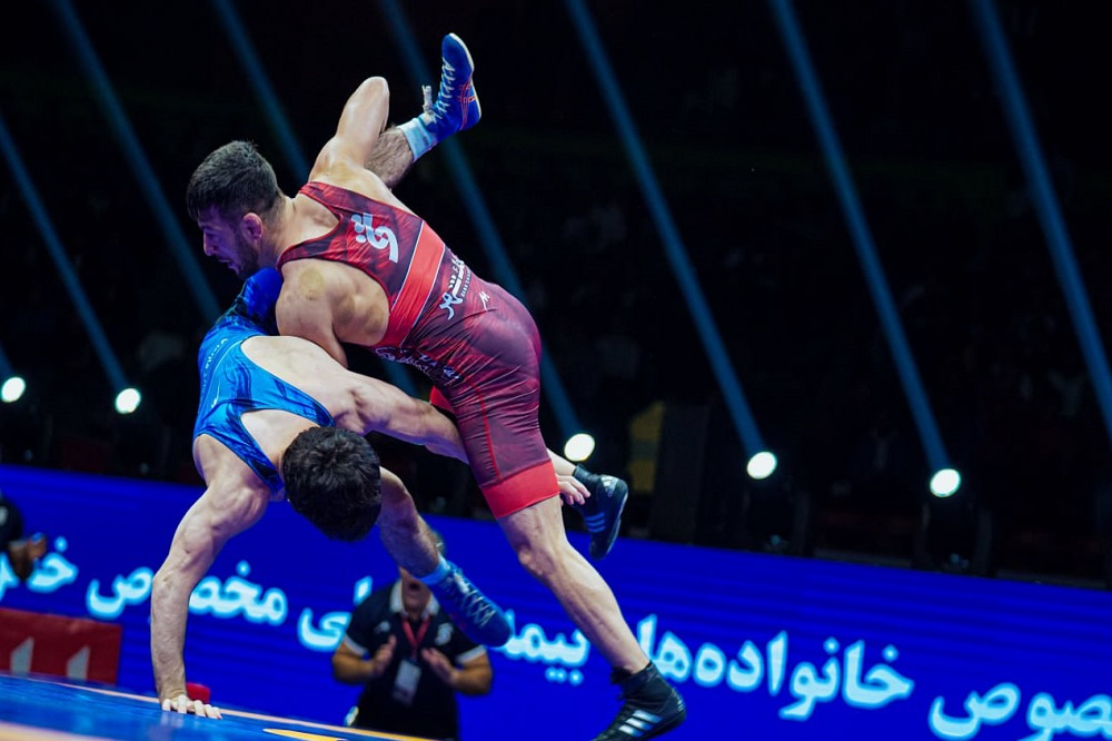 پیروزی بانک شهر در دربی کشتی آزاد!