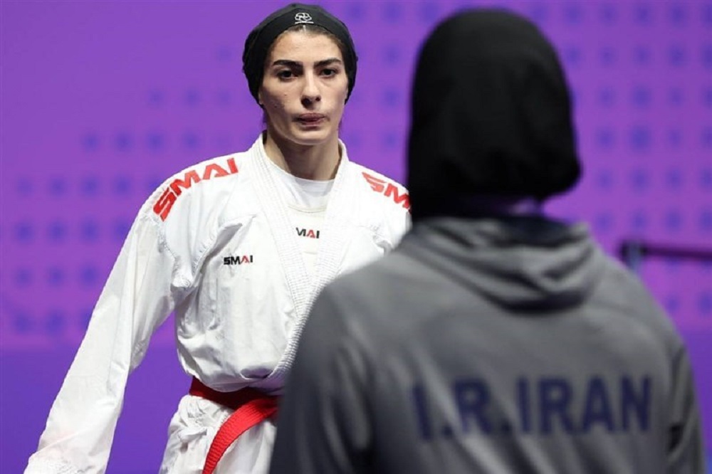 تاریخ سازی گلشادنژاد در کاراته قهرمانی جهان