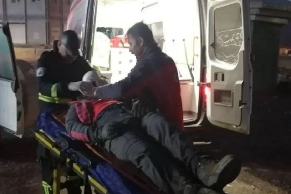 تصاویری از حادثه سقوط رضا امیرخانی