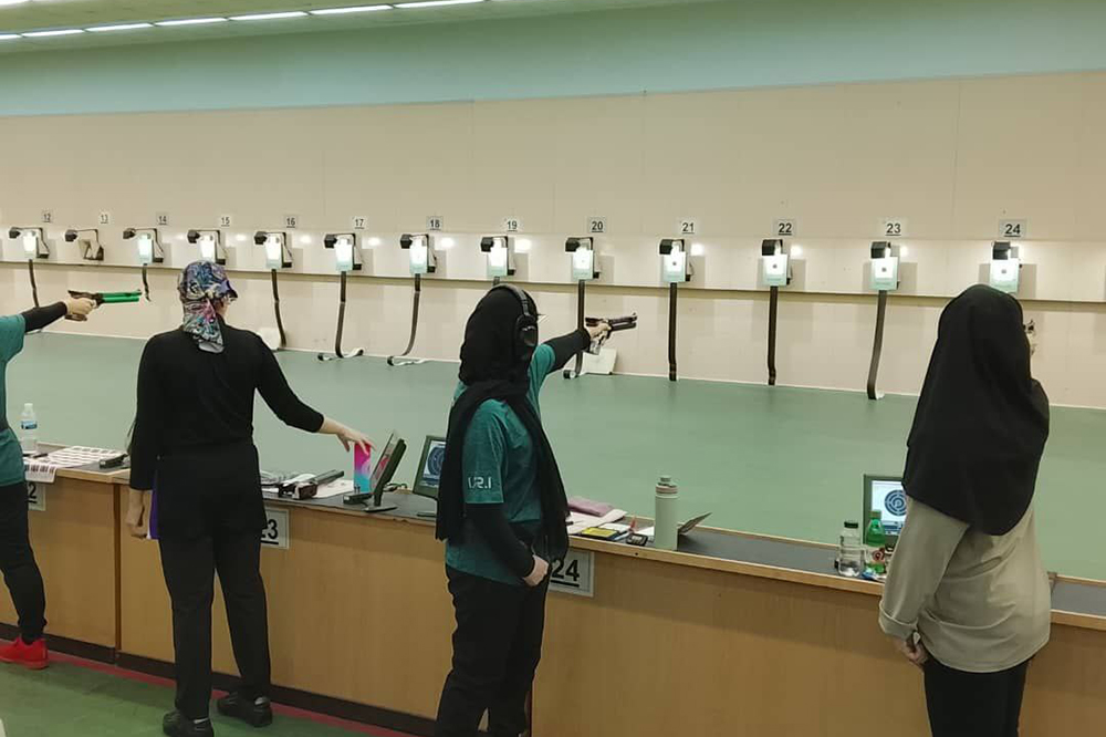 صدرنشینی بانوان تیرانداز دانشگاه آزاد در لیگ برتر