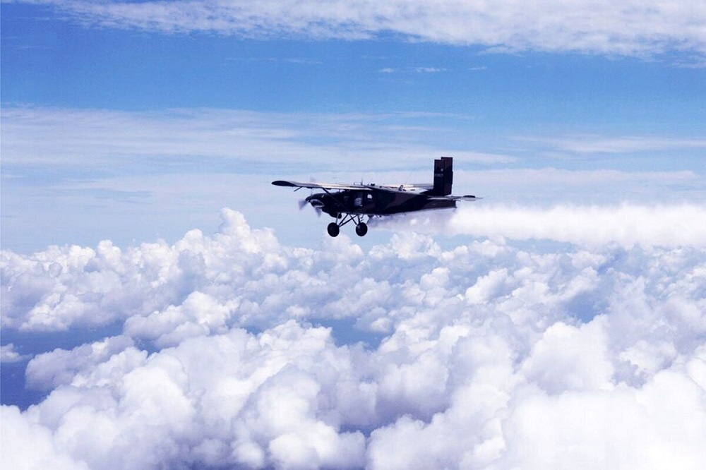 عملیات گسترده هوایی نیروی هوافضای سپاه برای بارورسازی ابرها