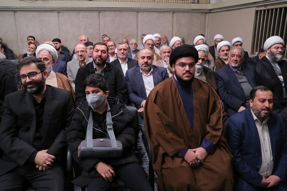 تصویری پربازدید از سخنرانی امروز رهبر انقلاب