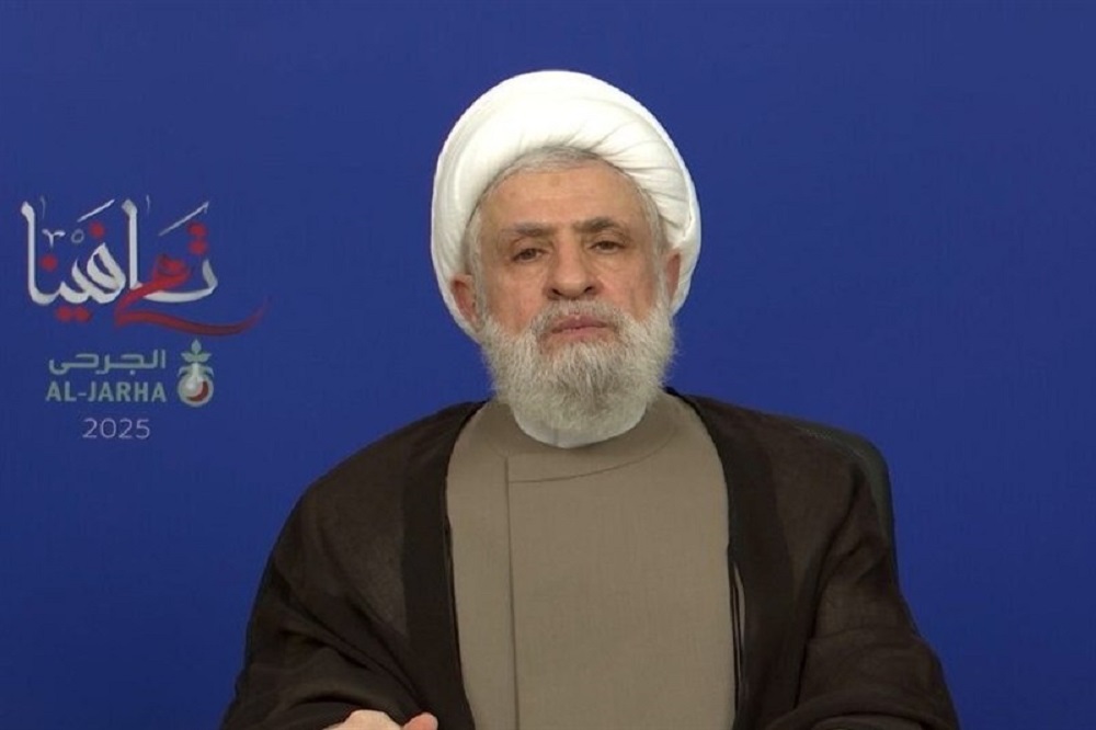 شیخ نعیم قاسم: آسمان هم به زمین بیاید خلع سلاح نخواهیم شد