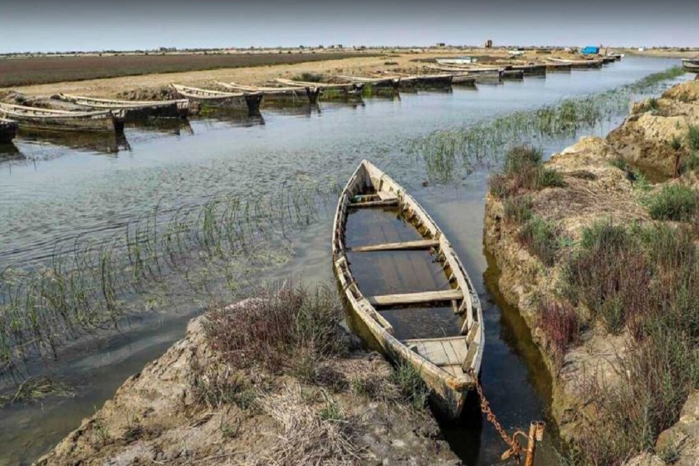 ۳۵ درصدِ خلیج گرگان خشک شده!
