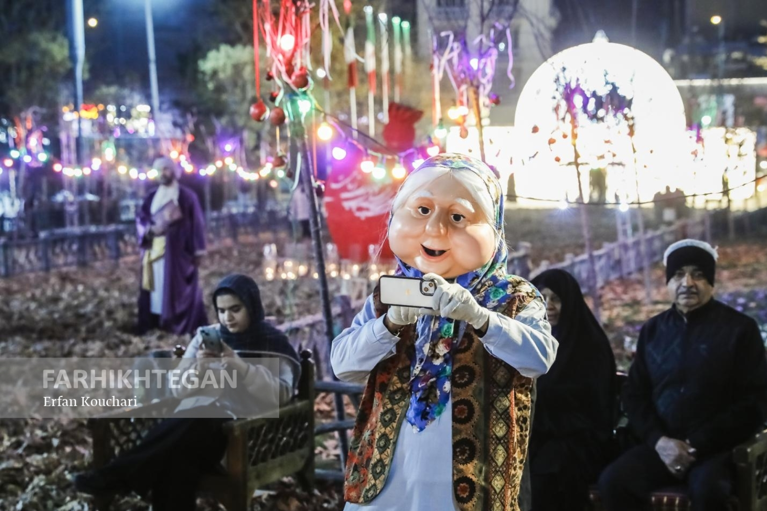 جشنواره نور در یلدای ایرانی