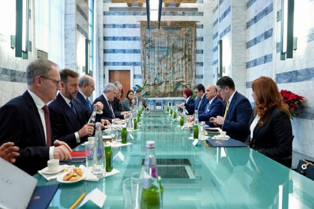 وزیران خارجه عراق و ایتالیا درباره پرونده ایران رایزنی کردند