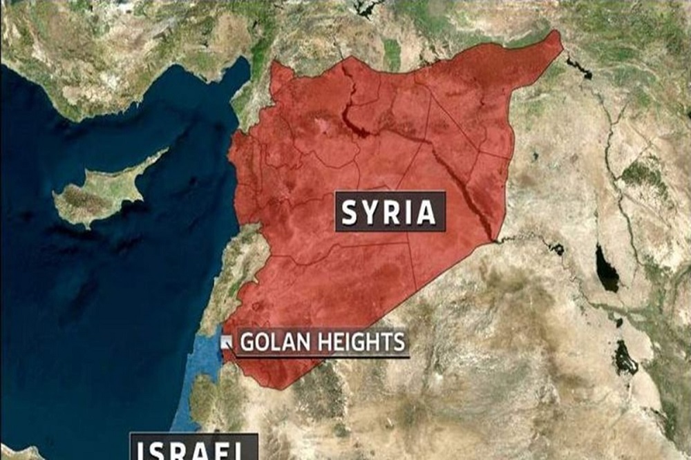 وزارت خارجه سوریه، نقشه ای بدون بلندی های جولان منتشر کرد!