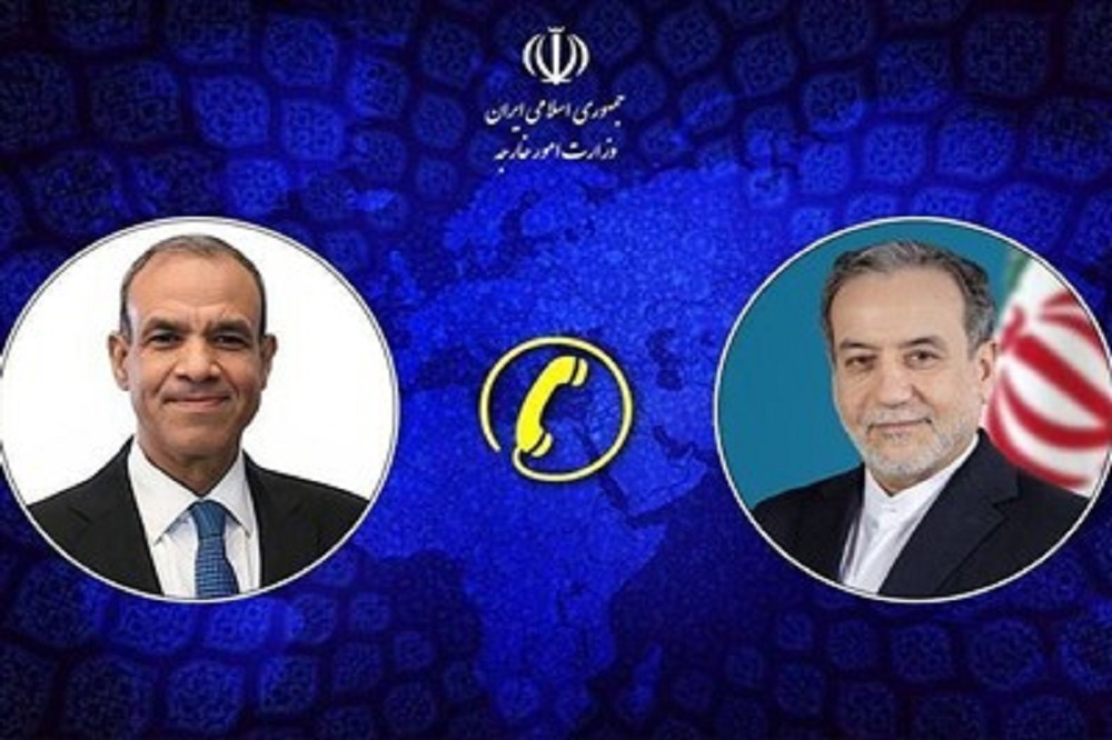 گفتگوی تلفنی وزرای خارجه ایران و مصر