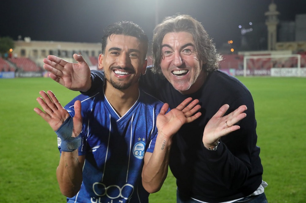 حردانی بدون مصدومیت در اختیار کادرفنی استقلال