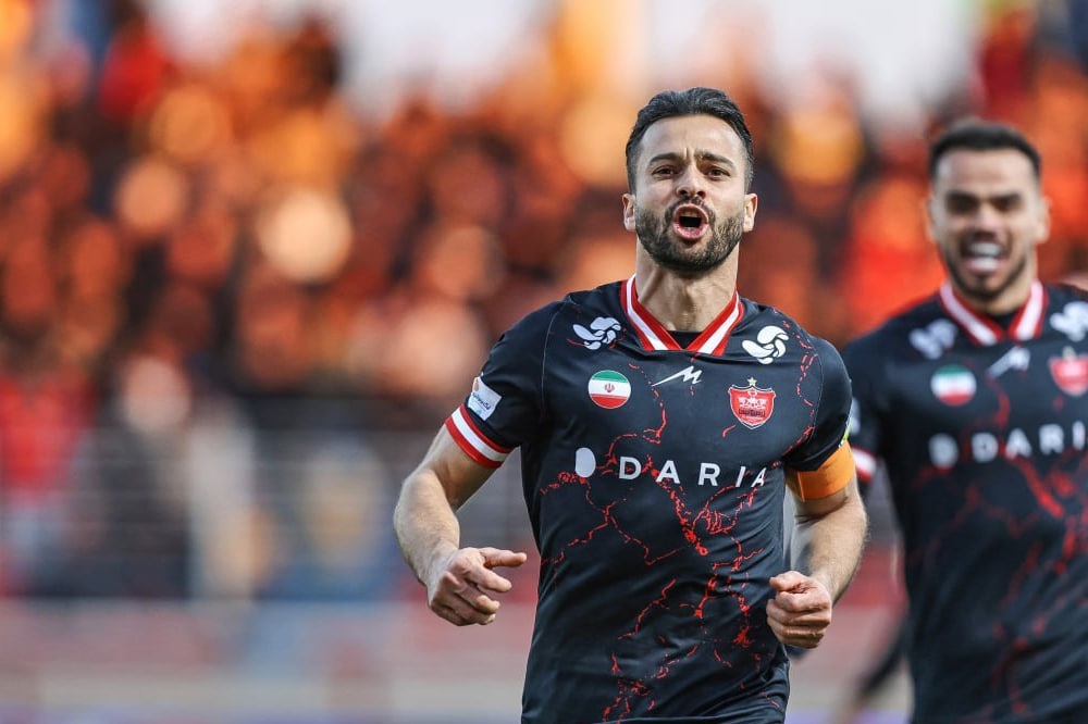 سروش گلزنترین هافبک پرسپولیس